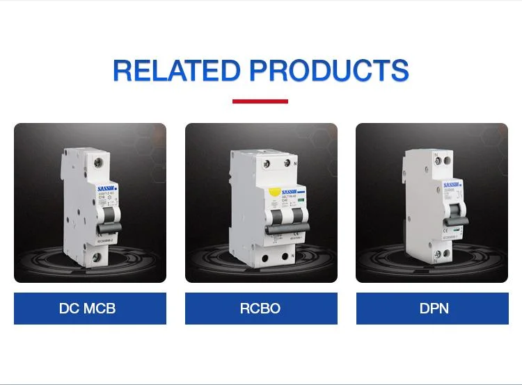 Sassin Super RCBO RCD IEC61009-1 3sb71ln