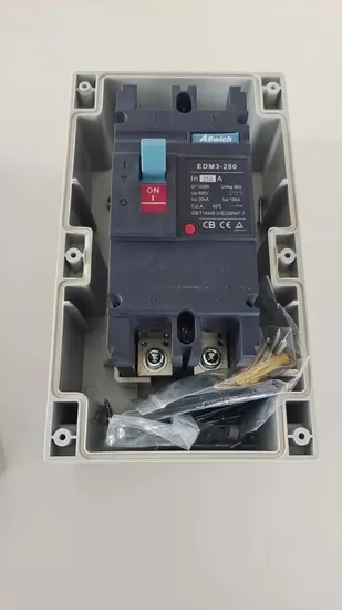 ソーラー 200A DC MCCB モールドケースサーキットブレーカー 1000V DC MCCB 200AMP