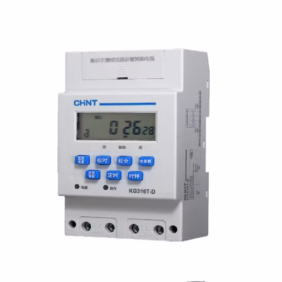オリジナル Chnt Kg316t マイクロコントローラー、全自動タイムスイッチ