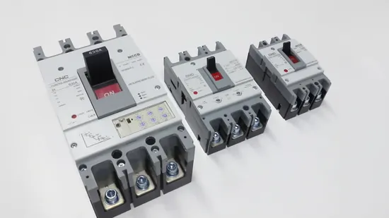 Ycm7ta 16A-800A 3p 4p 調整可能な電子 MCCB CNC 成形電気回路ブレーカー